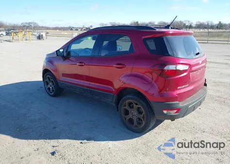 2018 Ford Ecosport Ses z USA, uszkodzony, nr VIN MAJ6P1CL7JC169844
